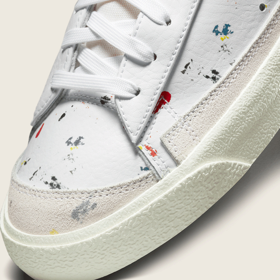 Nike,Blazer LOW,DJ1517-100 泼墨细节点缀!全新配色 Nike Blazer Low 曝光! Nike,Blazer LOW,DJ1517-100 泼墨细节点缀!全新配色 Nike Blazer Low 曝光!