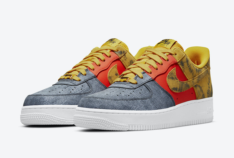 Nike Air Force 1 Low,Dark Sulp 撞色扎染 Air Force 1 曝光!这设计你打几分? Nike Air Force 1 Low,Dark Sulp 撞色扎染 Air Force 1 曝光!这设计你打几分?