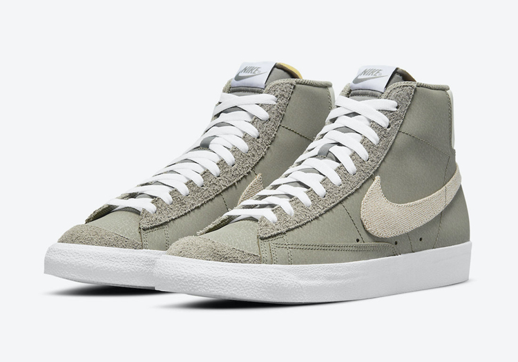 Nike,Blazer Mid 77,DH4106-300 多材质鞋身!Nike Blazer Mid 又出全新配色! Nike,Blazer Mid 77,DH4106-300 多材质鞋身!Nike Blazer Mid 又出全新配色!