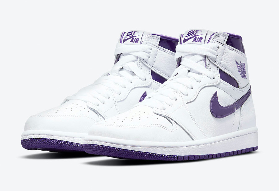 Air Jordan 1,High OG,WMNS,Cour 看一眼就爱!这款白紫 AJ1 剁手也要买! Air Jordan 1,High OG,WMNS,Cour 看一眼就爱!这款白紫 AJ1 剁手也要买!