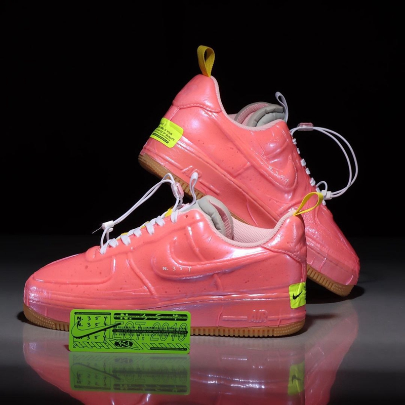 Nike,Air Force 1,Experimental, 「泡泡糖」造型 AF1 即将发售!这造型你打几分? Nike,Air Force 1,Experimental, 「泡泡糖」造型 AF1 即将发售!这造型你打几分?