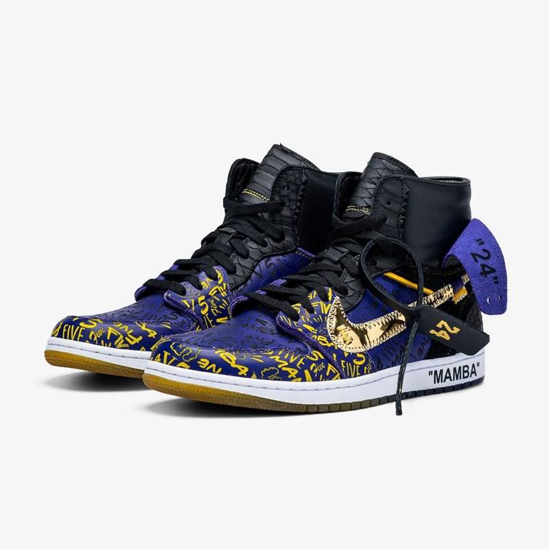 The Shoe Surgeon,AJ1,Air Jorda 曼巴永存!这双 OFF-WHITE x AJ1 规格超高!造型亮瞎眼! The Shoe Surgeon,AJ1,Air Jorda 曼巴永存!这双 OFF-WHITE x AJ1 规格超高!造型亮瞎眼!