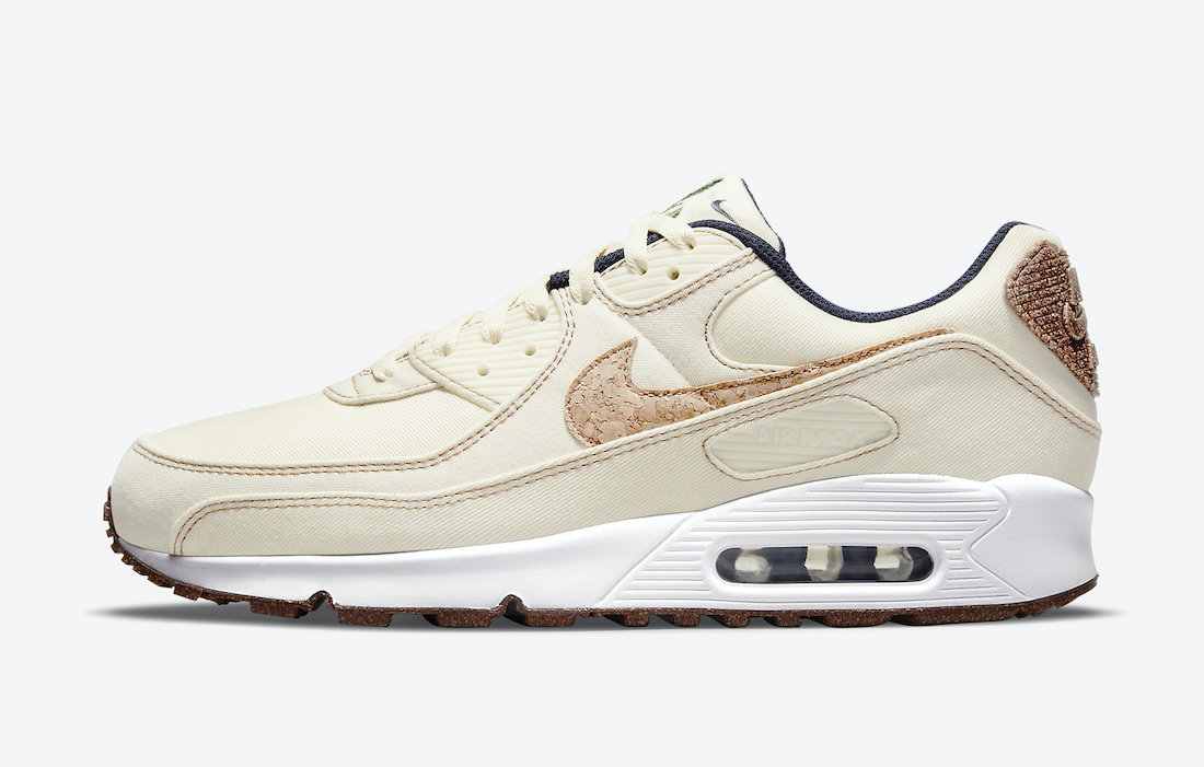 Nike,Air Max 90,DD0385-100,Cor 花卉刺绣搭配软木塞元素!全新配色 Nike Air Max 90 官图释出! Nike,Air Max 90,DD0385-100,Cor 花卉刺绣搭配软木塞元素!全新配色 Nike Air Max 90 官图释出!