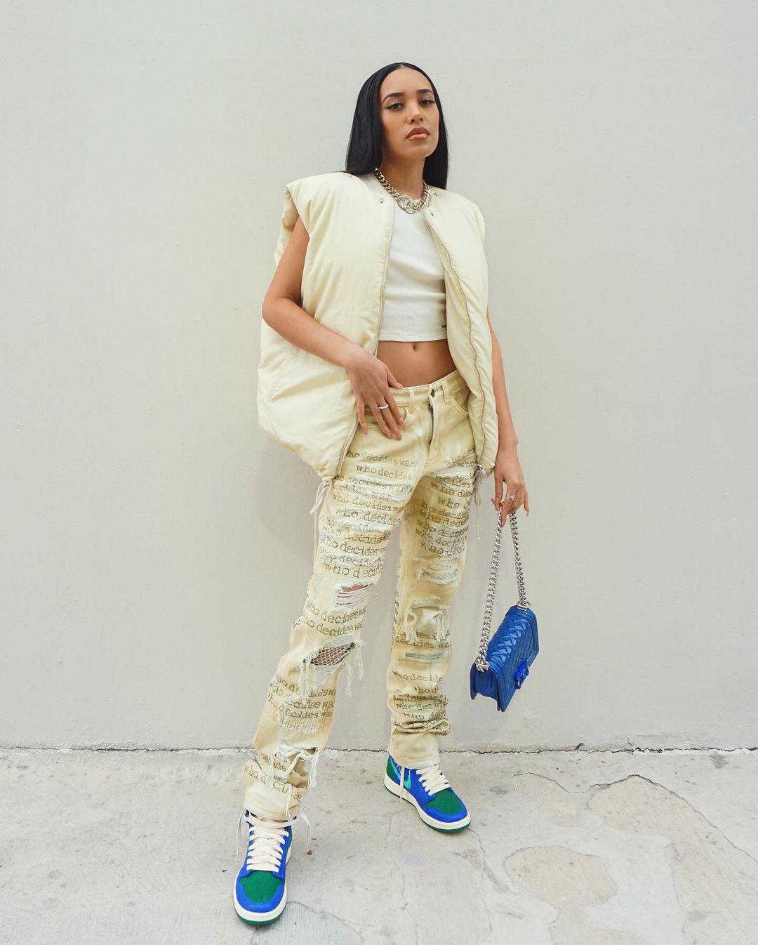 Air Jordan 1,AJ1,DJ1199-400 色彩鲜艳质感拉满!Aleali May x AJ1 新联名上脚照来袭! Air Jordan 1,AJ1,DJ1199-400 色彩鲜艳质感拉满!Aleali May x AJ1 新联名上脚照来袭!