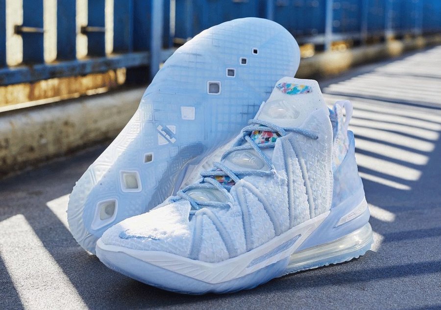 LeBron 18,Nike,CW3156-400 冰淇凌的既视感!LeBron 18 全新配色即将发售! LeBron 18,Nike,CW3156-400 冰淇凌的既视感!LeBron 18 全新配色即将发售!