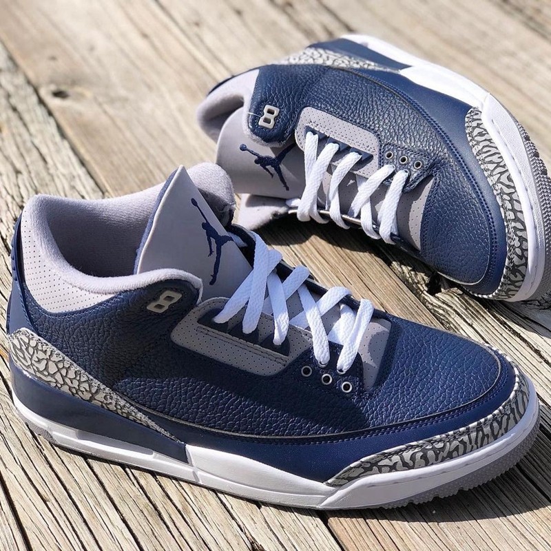 AJ,AJ3,Air Jordan 3,Midnight N 低调不失高级!全新午夜蓝 AJ3 即将登场! AJ,AJ3,Air Jordan 3,Midnight N 低调不失高级!全新午夜蓝 AJ3 即将登场!