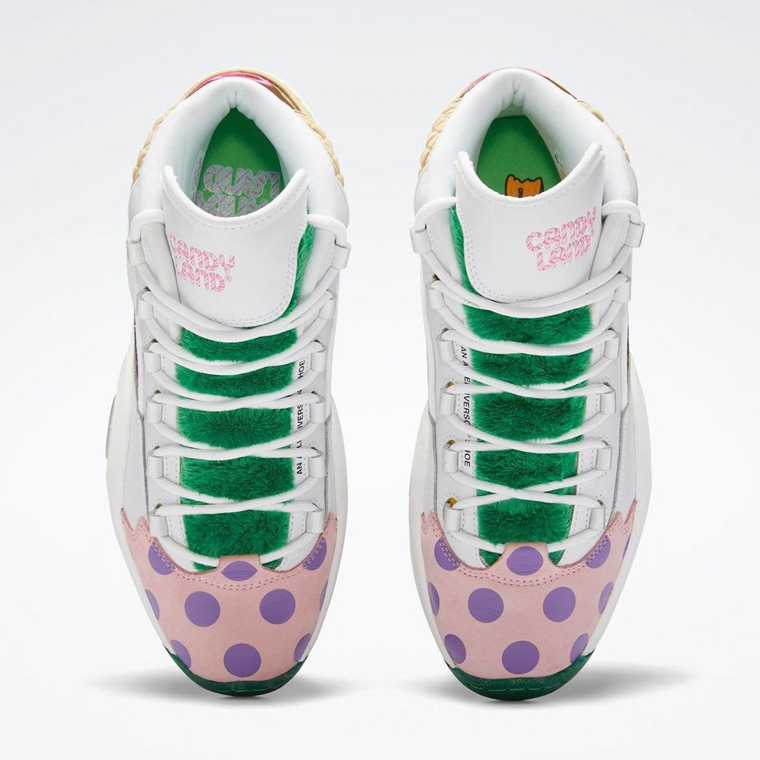 Reebok,Question Mid,Candy Land 「青青草原」配色!全新 Reebok Question Mid 官图曝光! Reebok,Question Mid,Candy Land 「青青草原」配色!全新 Reebok Question Mid 官图曝光!