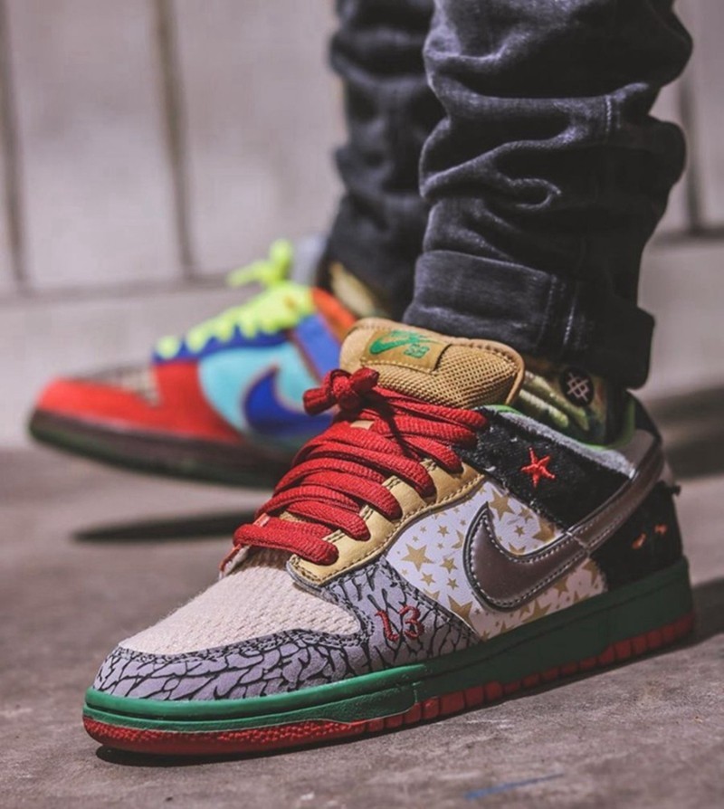 What The P-Rod,Dunk SB Low,Nik 天价「鸳鸯」神鞋!全新 “What The” Dunk SB 细节图释出! What The P-Rod,Dunk SB Low,Nik 天价「鸳鸯」神鞋!全新 “What The” Dunk SB 细节图释出!