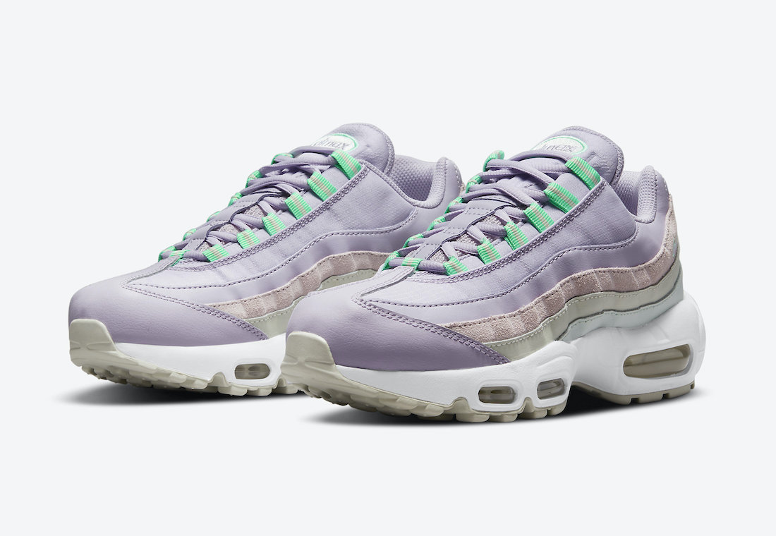 Air Max 95,Nike,CZ1642-500 淡雅紫色装扮!复活节主题 Air Max 95 即将发售! Air Max 95,Nike,CZ1642-500 淡雅紫色装扮!复活节主题 Air Max 95 即将发售!