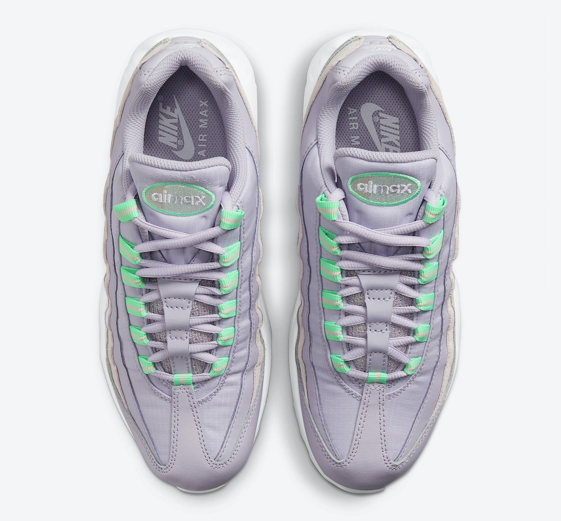 Air Max 95,Nike,CZ1642-500 淡雅紫色装扮!复活节主题 Air Max 95 即将发售! Air Max 95,Nike,CZ1642-500 淡雅紫色装扮!复活节主题 Air Max 95 即将发售!