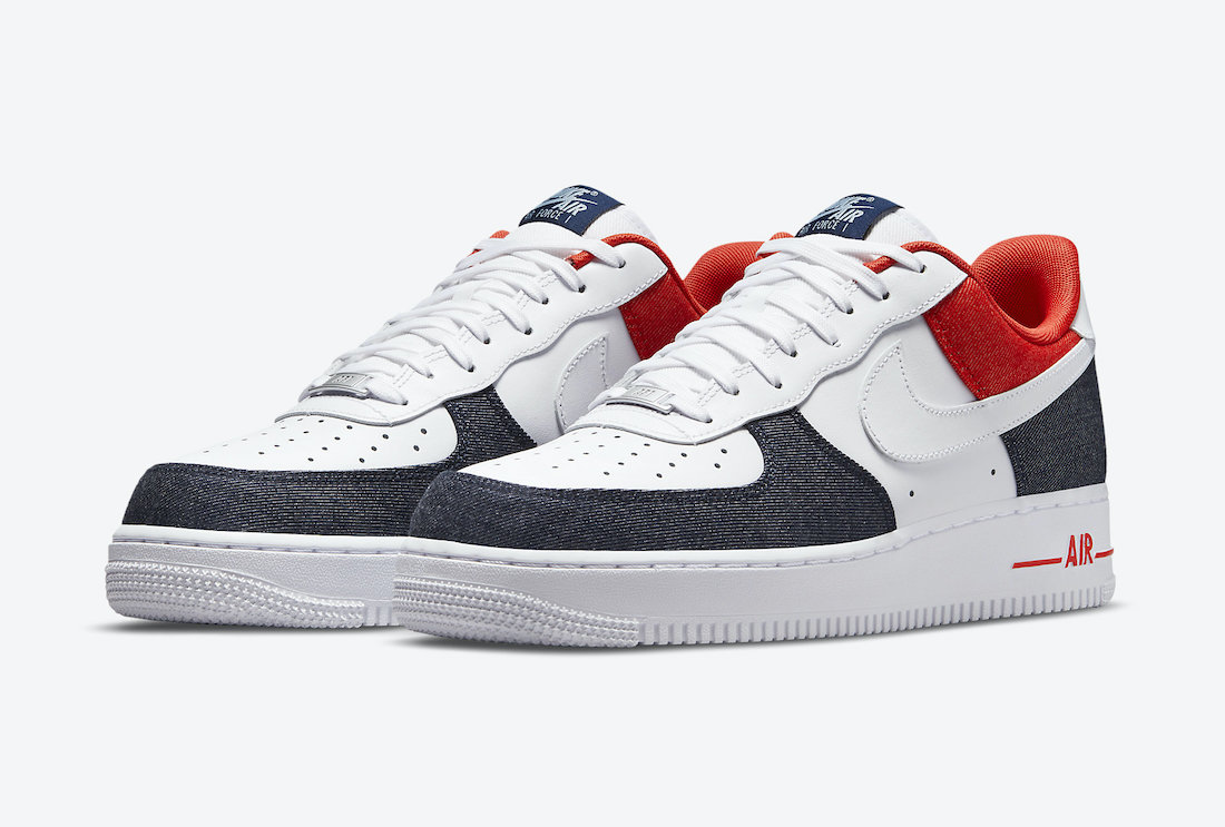 Nike,Air Force 1 Low,USA Denim 牛仔布质感十足!全新 Nike Air Force 1 即将发售! Nike,Air Force 1 Low,USA Denim 牛仔布质感十足!全新 Nike Air Force 1 即将发售!