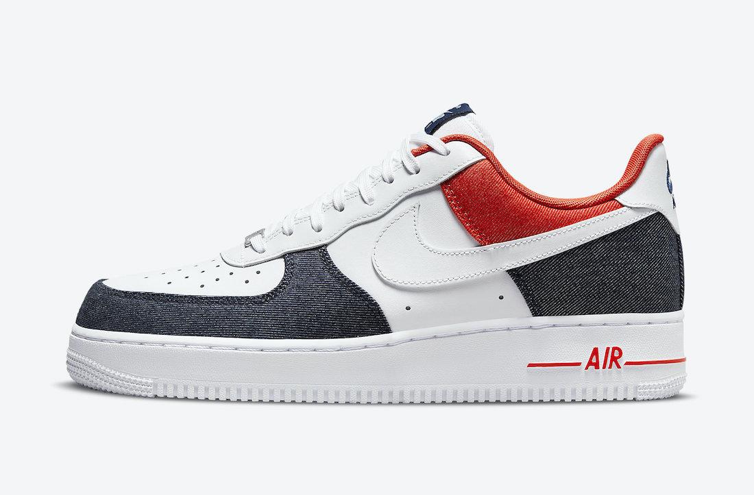 Nike,Air Force 1 Low,USA Denim 牛仔布质感十足!全新 Nike Air Force 1 即将发售! Nike,Air Force 1 Low,USA Denim 牛仔布质感十足!全新 Nike Air Force 1 即将发售!