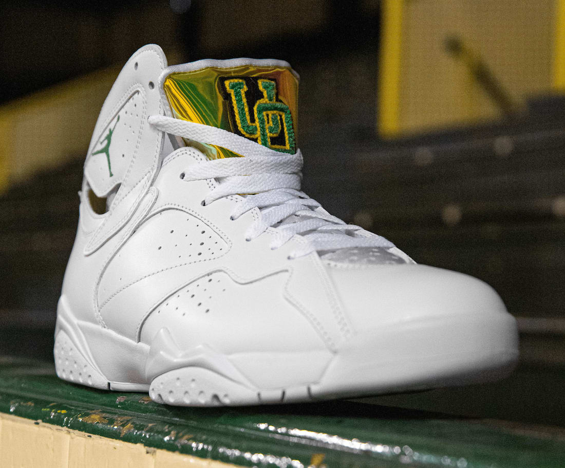 Air Jordan,AJ7,Oregon Ducks 天价「俄勒冈」再添新配色!这双 AJ7,光看细节就想要! Air Jordan,AJ7,Oregon Ducks 天价「俄勒冈」再添新配色!这双 AJ7,光看细节就想要!