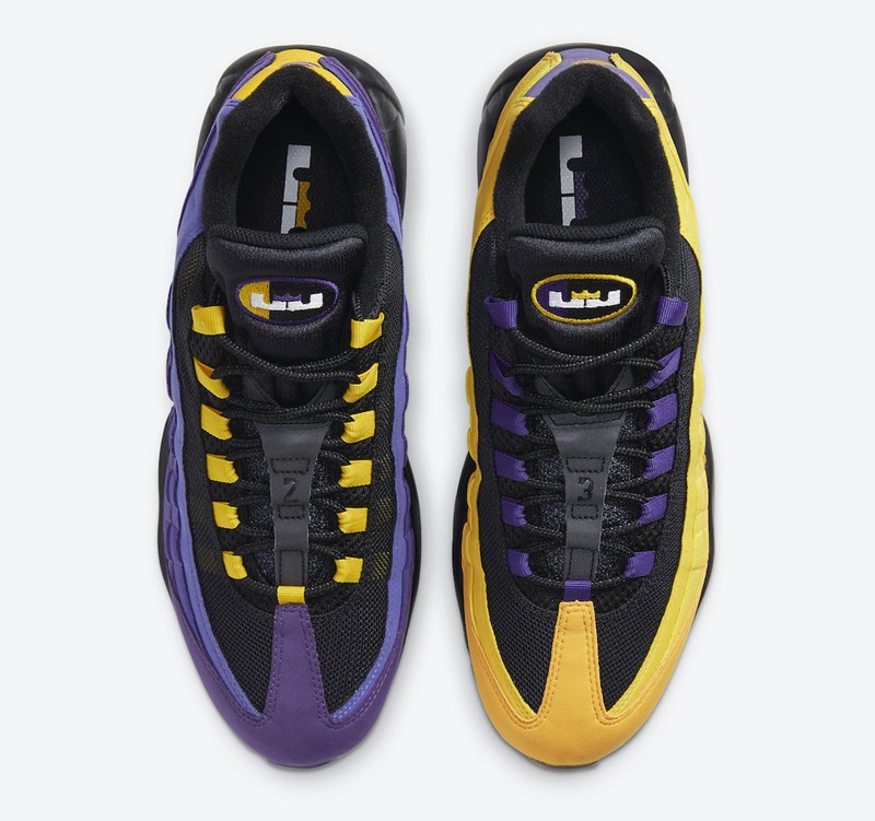 Nike,Nike Air Max 95 “Lakers”, 詹皇最爱鞋型 + 紫金配色!全新 Air Max 95 本月发售! Nike,Nike Air Max 95 “Lakers”, 詹皇最爱鞋型 + 紫金配色!全新 Air Max 95 本月发售!