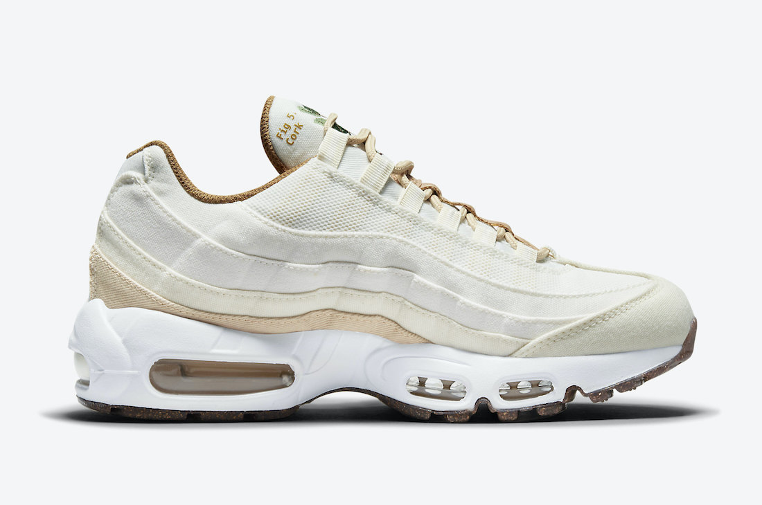 Nike,Air Max 95,CZ2275-100,Cor 工艺太特殊!全新 Nike Air Max 95 “Cork” 官图曝光! Nike,Air Max 95,CZ2275-100,Cor 工艺太特殊!全新 Nike Air Max 95 “Cork” 官图曝光!