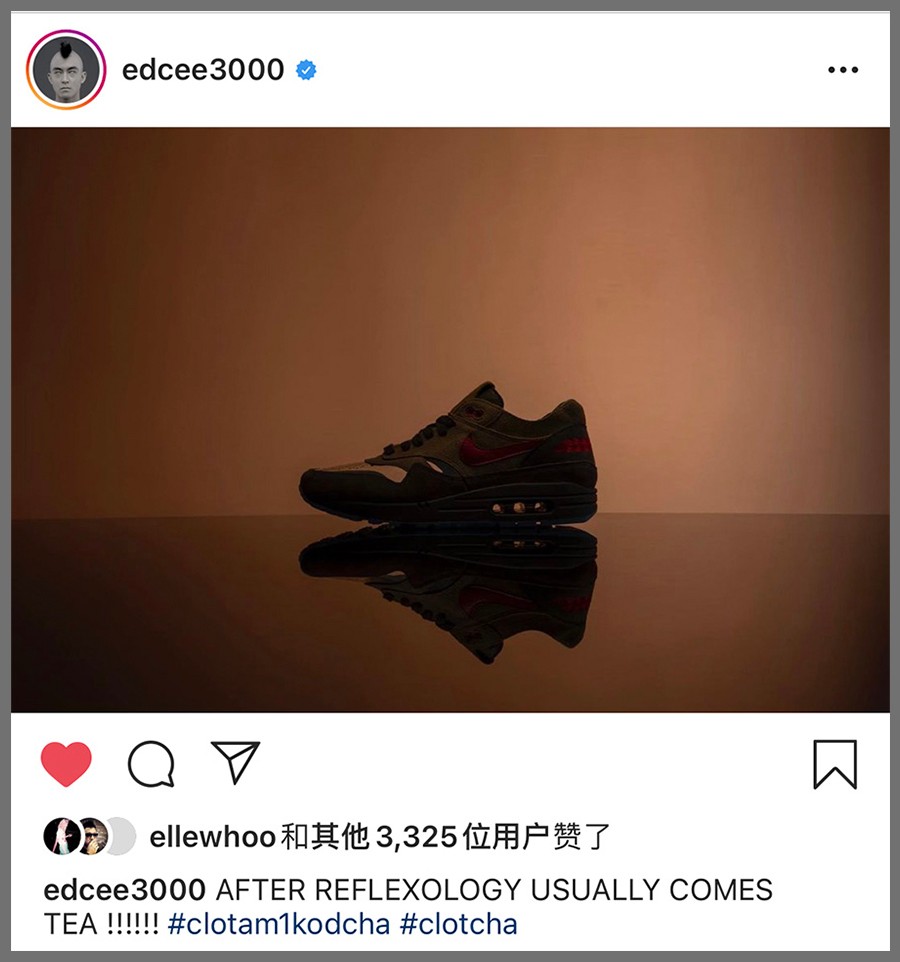 Nike,K.O.D. - CHA,Air Max 1 入手门槛更高!冠希死亡之吻「CHA」下周正式登场! Nike,K.O.D. - CHA,Air Max 1 入手门槛更高!冠希死亡之吻「CHA」下周正式登场!
