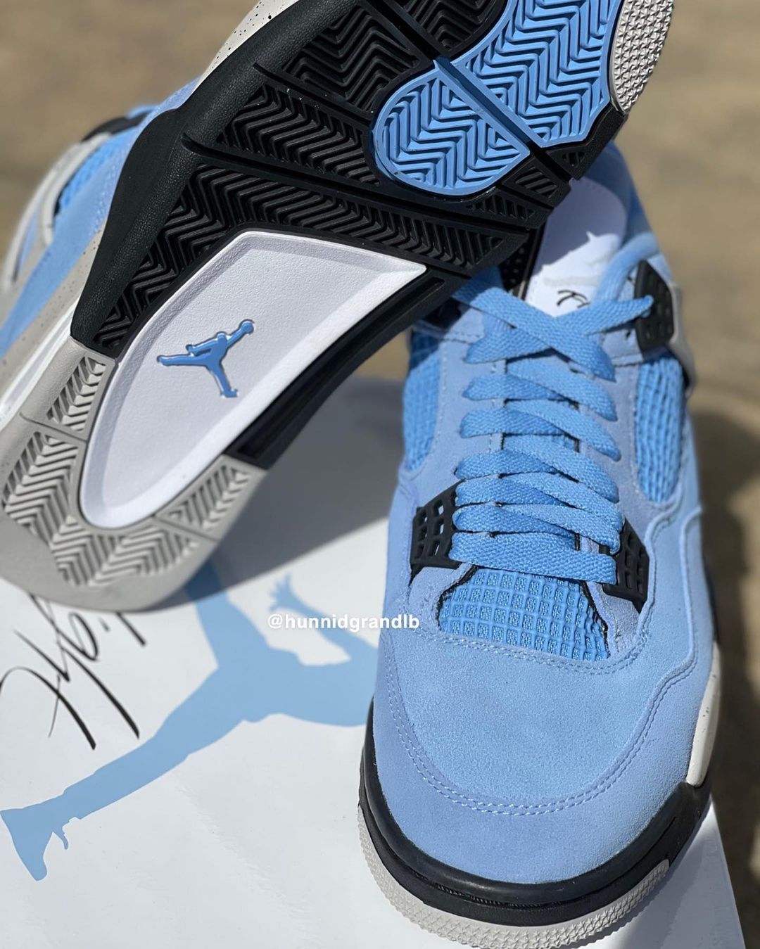 Air Jordan,AJ4,CT8527-400,Univ 下月即将发售!「北卡」Air Jordan 4 最新实物图曝光! Air Jordan,AJ4,CT8527-400,Univ 下月即将发售!「北卡」Air Jordan 4 最新实物图曝光!