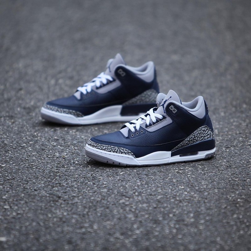 Air Jordan,AJ3,Navy Blue 海军蓝加持!全新配色 AJ3 实物曝光! Air Jordan,AJ3,Navy Blue 海军蓝加持!全新配色 AJ3 实物曝光!