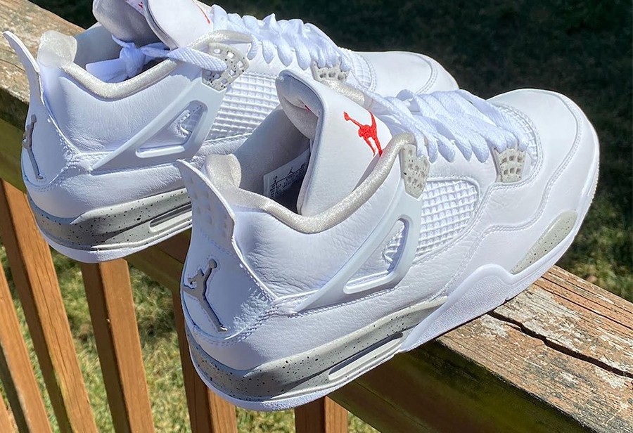 Air Jordan 4,AJ4,White Oreo,CT 都在等的「纯白奥利奥」AJ4 实物曝光!发售日期有了! Air Jordan 4,AJ4,White Oreo,CT 都在等的「纯白奥利奥」AJ4 实物曝光!发售日期有了!