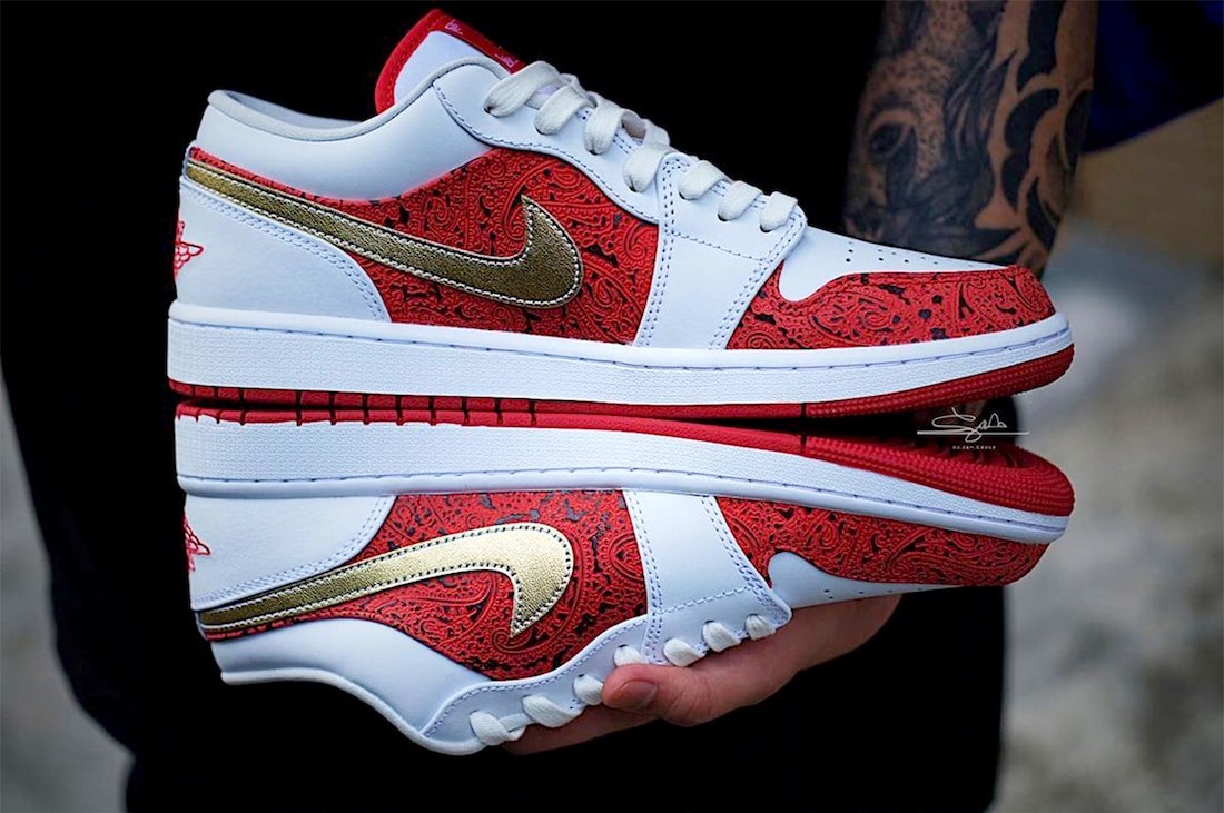 AJ1,Air Jordan 1 Low,DJ5185-10 Jordan 新宝藏系列!这双 AJ1 够古典够奢华! AJ1,Air Jordan 1 Low,DJ5185-10 Jordan 新宝藏系列!这双 AJ1 够古典够奢华!