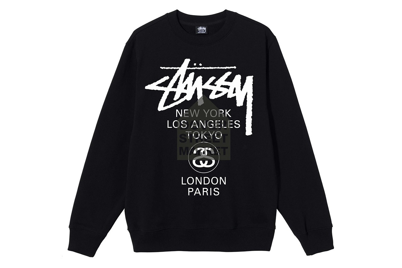 Stussy,Dover Street Market,世界巡 Stussy 世界巡游又来了!全新联名服饰系列现已发售! Stussy,Dover Street Market,世界巡 Stussy 世界巡游又来了!全新联名服饰系列现已发售!