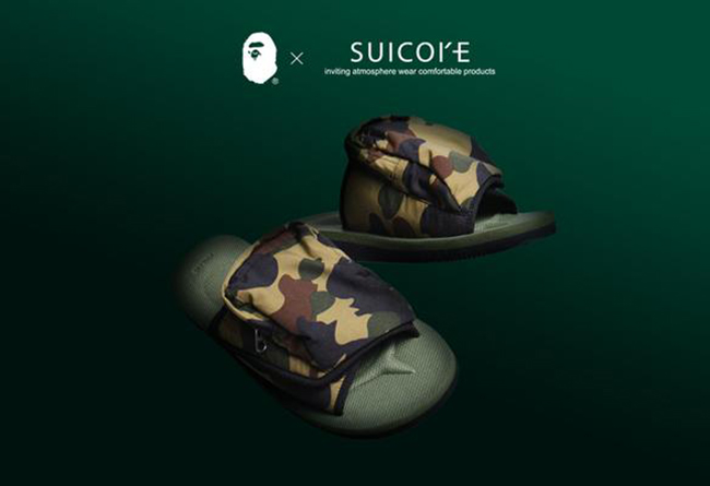SUICOKE,Bape,凉鞋,发售 潮流鼻祖再曝新联名!BAPE x SUICOKE 下月登场! SUICOKE,Bape,凉鞋,发售 潮流鼻祖再曝新联名!BAPE x SUICOKE 下月登场!