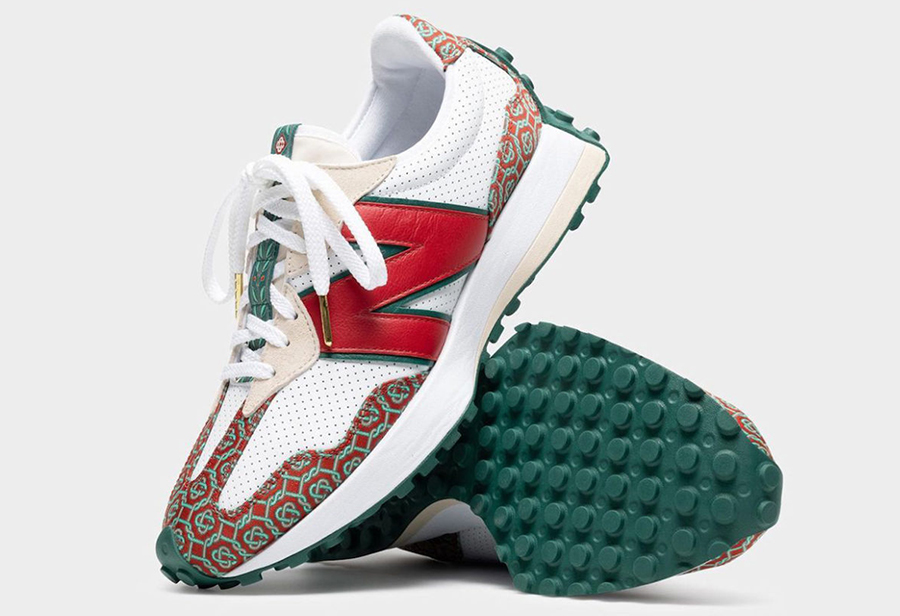 New Balance,Casablanca,327 大红 Logo!Casablanca x New Balance 327 新配色曝光! New Balance,Casablanca,327 大红 Logo!Casablanca x New Balance 327 新配色曝光!