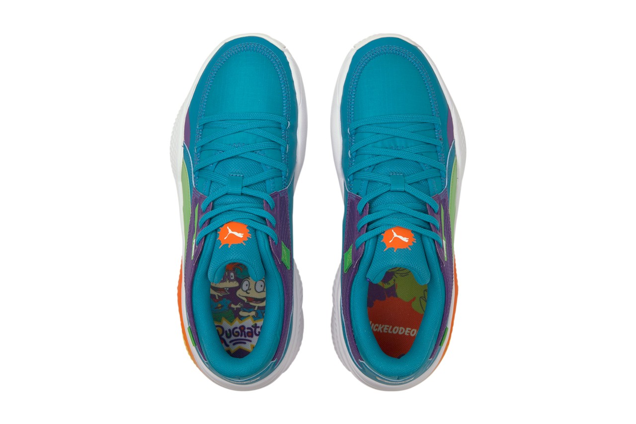 PUMA,Hoops,Rugrats,Nickelodeon 多彩配色!Nickelodeon x PUMA 联名曝光! PUMA,Hoops,Rugrats,Nickelodeon 多彩配色!Nickelodeon x PUMA 联名曝光!