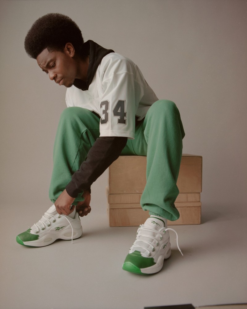 Reebok,Question Low,Green Toe, 经典战靴再度复刻!绿脚趾 Question 1 Low 明日发售! Reebok,Question Low,Green Toe, 经典战靴再度复刻!绿脚趾 Question 1 Low 明日发售!