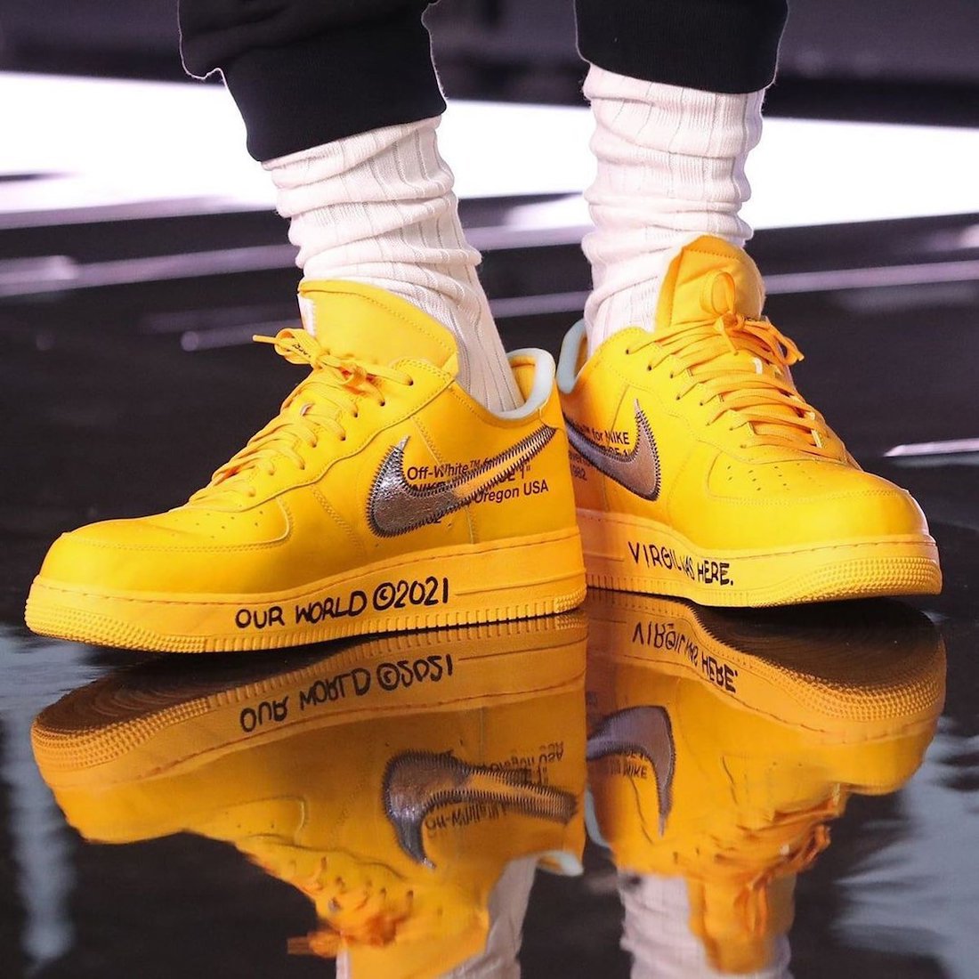 OFF-WHITE,Nike,Air Force 1,发售 詹姆斯同款 OW x AF1 七月发售!可能还是会场限定! OFF-WHITE,Nike,Air Force 1,发售 詹姆斯同款 OW x AF1 七月发售!可能还是会场限定!