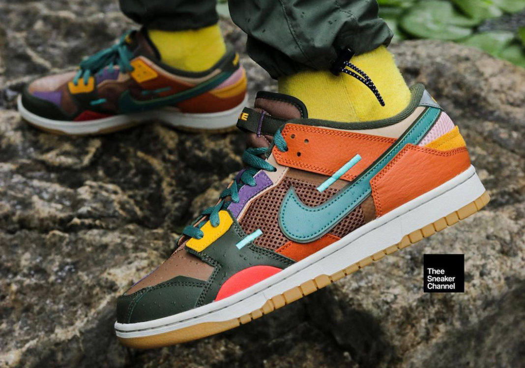 Nike,Dunk Low,DB0500-200 用料超多“缝合怪” !全新 Dunk Low 实物曝光! Nike,Dunk Low,DB0500-200 用料超多“缝合怪” !全新 Dunk Low 实物曝光!