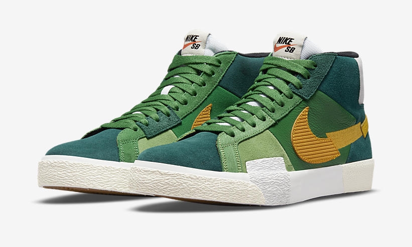 Nike,Blazer Mid,DA8854-300 断勾设计!全新配色 Blazer Mid 官图曝光! Nike,Blazer Mid,DA8854-300 断勾设计!全新配色 Blazer Mid 官图曝光!