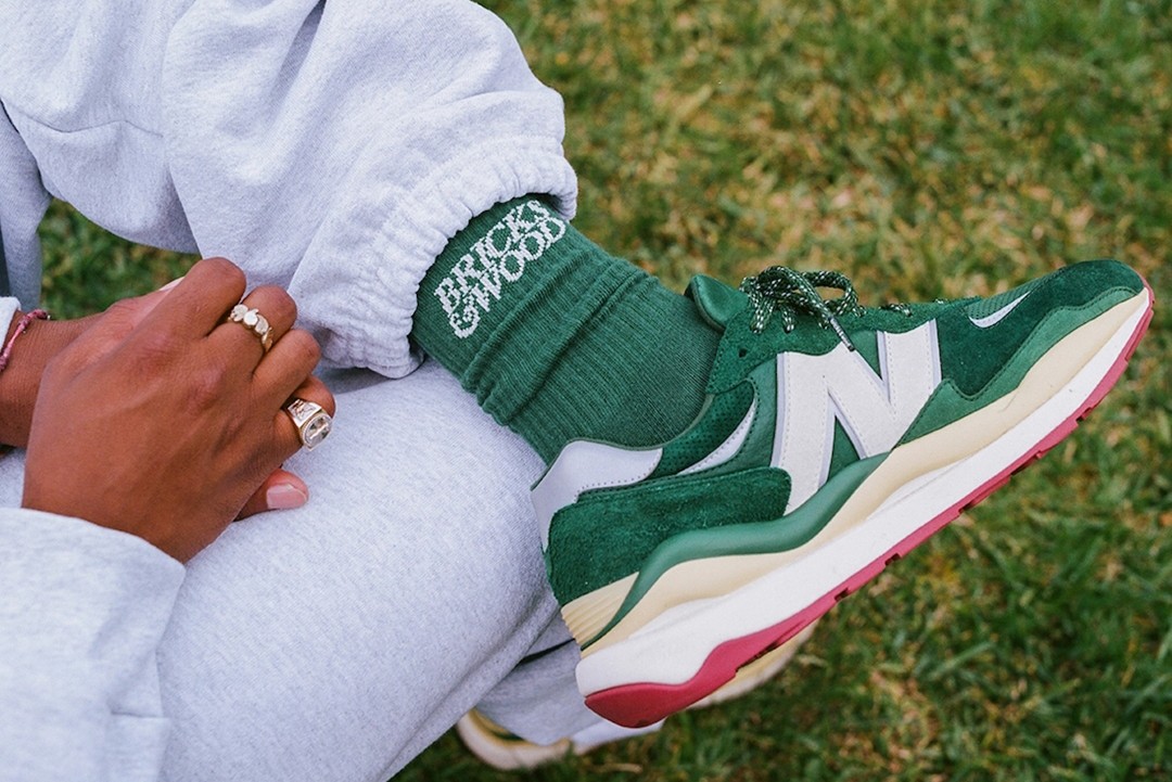 New Balance,Bricks & Wood,发售 夏日里一抹清新的绿! New Balance 5740 全新联名即将发售! New Balance,Bricks & Wood,发售 夏日里一抹清新的绿! New Balance 5740 全新联名即将发售!