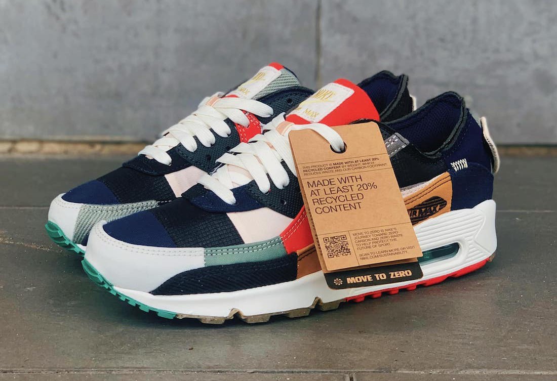 Nike,Air Max 90,曝光 又一双 “缝合怪” 要来了?全新 Air Max 90 实物图曝光! Nike,Air Max 90,曝光 又一双 “缝合怪” 要来了?全新 Air Max 90 实物图曝光!