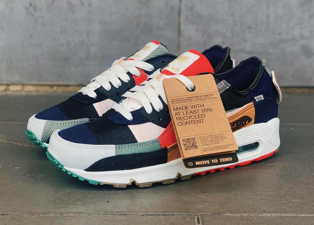 Nike,Air Max 90,曝光 又一双 “缝合怪” 要来了?全新 Air Max 90 实物图曝光! Nike,Air Max 90,曝光 又一双 “缝合怪” 要来了?全新 Air Max 90 实物图曝光!