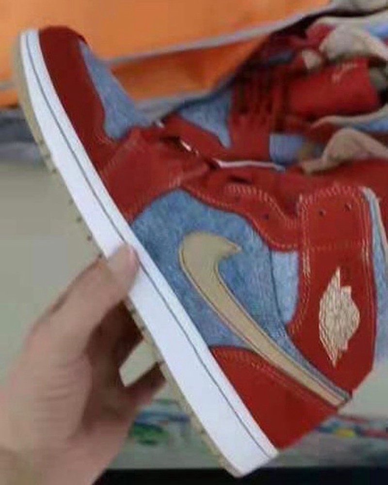 AJ1,AJ1 Mid,Air Jordan 1 Mid,D 酷似 Levi's 联名!全新 AJ1 Mid 实物图首次曝光! AJ1,AJ1 Mid,Air Jordan 1 Mid,D 酷似 Levi's 联名!全新 AJ1 Mid 实物图首次曝光!