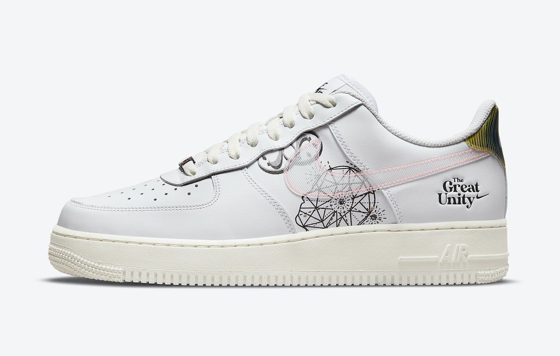 Nike,Air Force 1,曝光 淬火金属鞋带扣 + 抽象画点缀!全新配色 Air Force 1 官图曝光! Nike,Air Force 1,曝光 淬火金属鞋带扣 + 抽象画点缀!全新配色 Air Force 1 官图曝光!