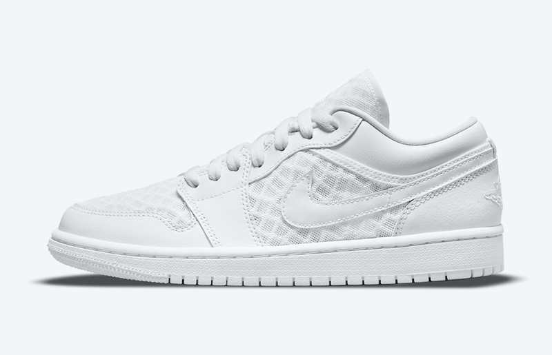 AJ1,Air Jordan 1 Low,DC9508-10 一改以往设计!全新 AJ1「小白鞋」官图曝光! AJ1,Air Jordan 1 Low,DC9508-10 一改以往设计!全新 AJ1「小白鞋」官图曝光!