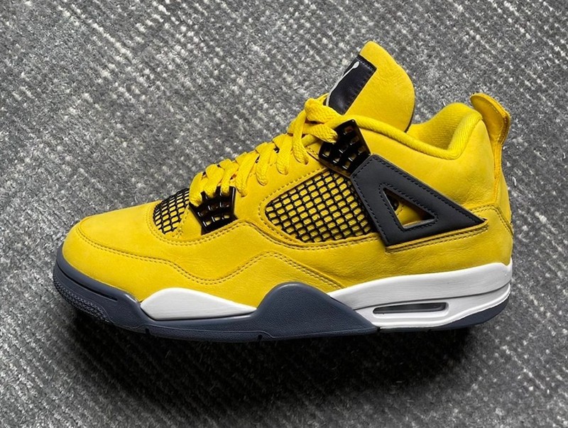 AJ4,Air Jordan 4,Lightning,CT8 「天价神鞋」年底回归!电母 AJ4 最新实物图曝光! AJ4,Air Jordan 4,Lightning,CT8 「天价神鞋」年底回归!电母 AJ4 最新实物图曝光!