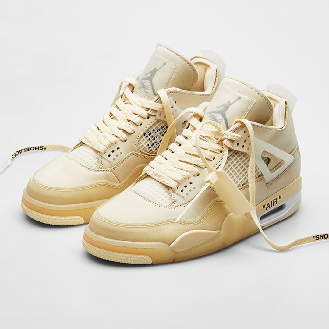 Jordan Brand,Air Jordan 4,Shim OW x AJ4 绝佳平替?全新 AJ4 “Shimmer” 实物曝光! Jordan Brand,Air Jordan 4,Shim OW x AJ4 绝佳平替?全新 AJ4 “Shimmer” 实物曝光!