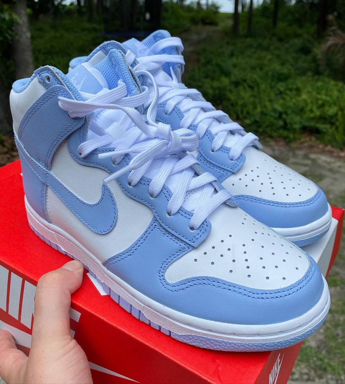 Dunk Hi,Nike,发售,DD1869-107 北卡蓝又来了?!全新 Dunk Hi 实物曝光!配色超清爽! Dunk Hi,Nike,发售,DD1869-107 北卡蓝又来了?!全新 Dunk Hi 实物曝光!配色超清爽!