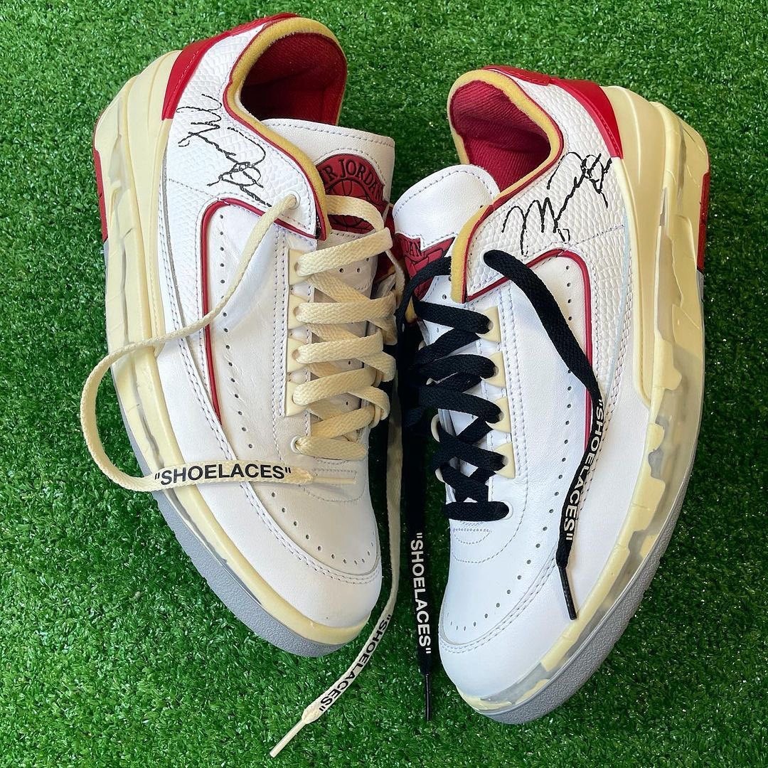 OFF-WHITE,AJ2,Air Jordan 2 Low 飞翼鞋盒太酷了!OW x AJ2 最新图片泄露!下月正式发售! OFF-WHITE,AJ2,Air Jordan 2 Low 飞翼鞋盒太酷了!OW x AJ2 最新图片泄露!下月正式发售!