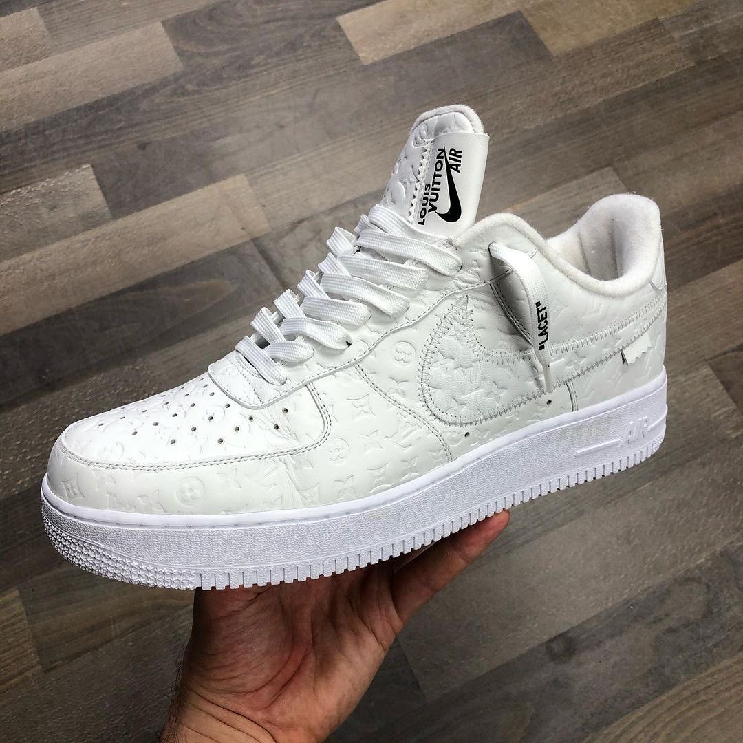 Air Force 1 Low,Nike,Virgil,LV 双鞋舌 + 解构设计!LV x AF1 联名实物曝光!网友:有内味儿了! Air Force 1 Low,Nike,Virgil,LV 双鞋舌 + 解构设计!LV x AF1 联名实物曝光!网友:有内味儿了!