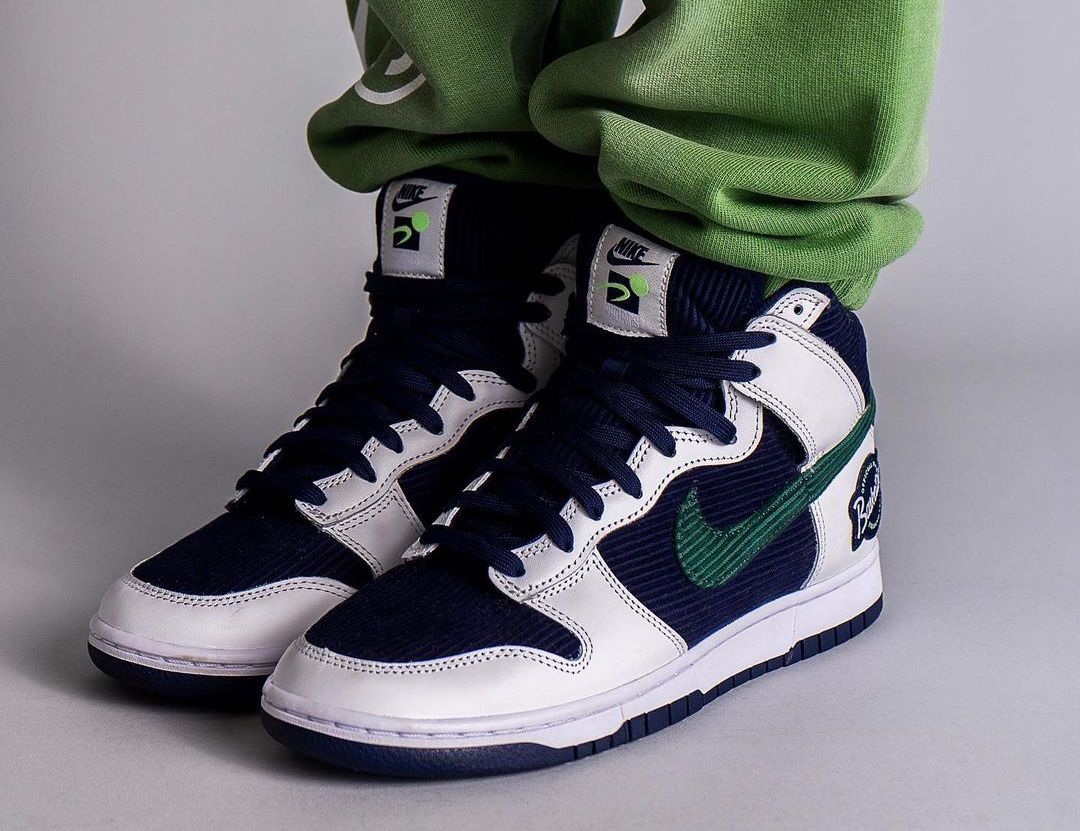 Nike,Dunk Hi,DH0953-400 高规格鞋面!全新 Dunk Hi 上脚图曝光! Nike,Dunk Hi,DH0953-400 高规格鞋面!全新 Dunk Hi 上脚图曝光!