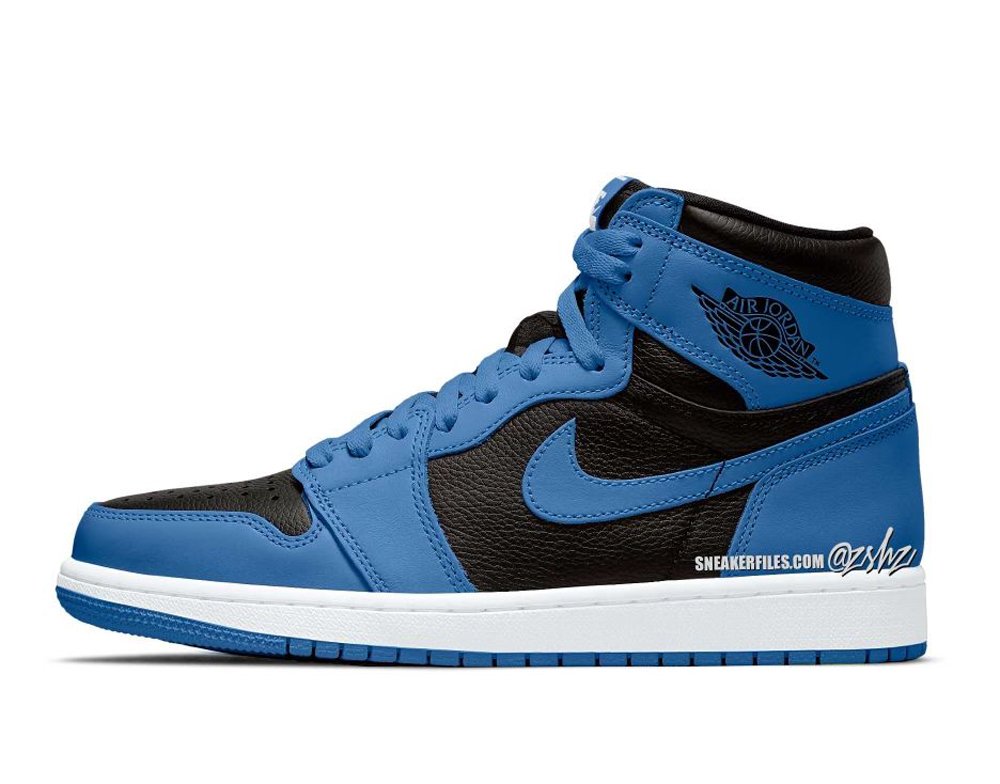 AJ1,Air Jordan 1 High OG,Dark 「新皇家蓝」Air Jordan 1 首度曝光!荔枝皮鞋身有点帅! AJ1,Air Jordan 1 High OG,Dark 「新皇家蓝」Air Jordan 1 首度曝光!荔枝皮鞋身有点帅!