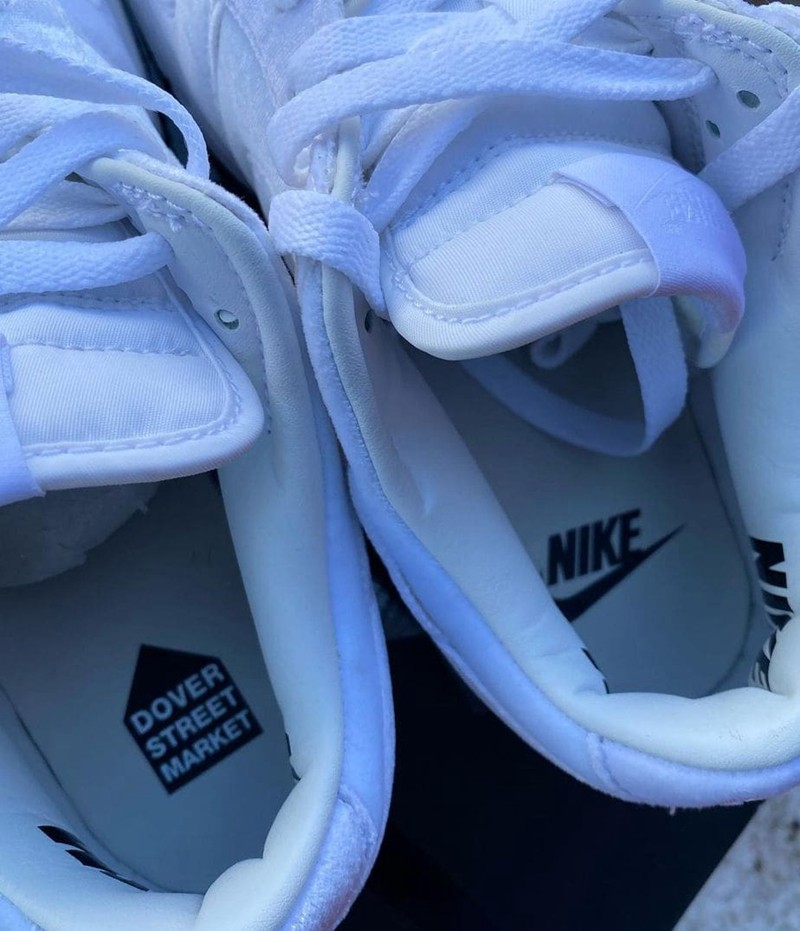 Dover Street Market,Nike Dunk 白丝绒装扮!DSM x Nike Dunk Low 最新实物曝光!今夏发售! Dover Street Market,Nike Dunk 白丝绒装扮!DSM x Nike Dunk Low 最新实物曝光!今夏发售!