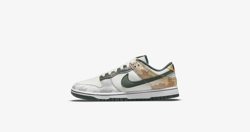 Nike,Dunk Low,SE,DH0957-100 三种不同迷彩样式点缀!全新配色 Dunk Low 下周登场! Nike,Dunk Low,SE,DH0957-100 三种不同迷彩样式点缀!全新配色 Dunk Low 下周登场!