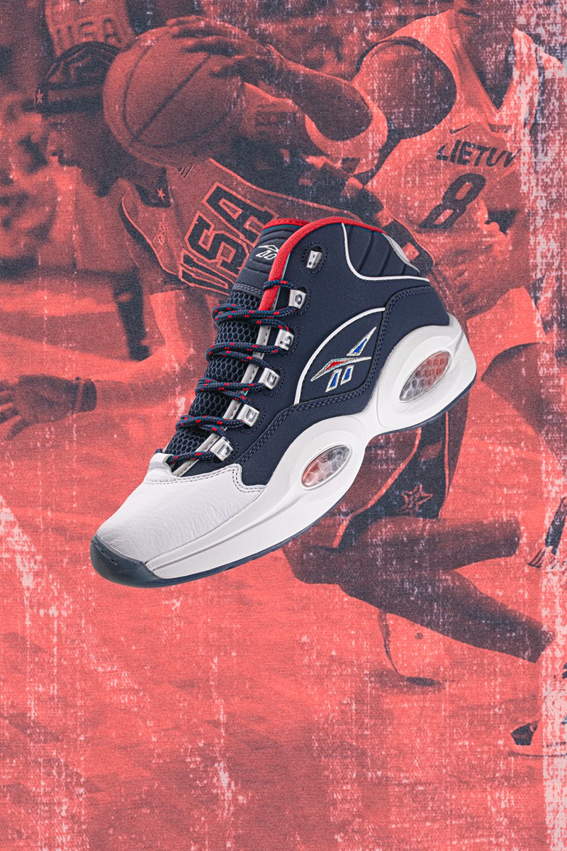 Reebok,Question Mid,Team USA,H 没发售就涨几百块!又一双没见过的「奥运战靴」刚刚曝光! Reebok,Question Mid,Team USA,H 没发售就涨几百块!又一双没见过的「奥运战靴」刚刚曝光!