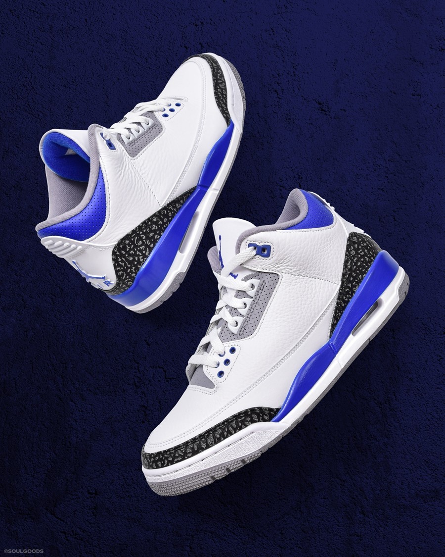 Air Jordan 3,AJ3,Racer Blue,C 还有线下福利!Air Jordan 3 "Racer Blue" 明早全家族尺码发售! Air Jordan 3,AJ3,Racer Blue,C 还有线下福利!Air Jordan 3 "Racer Blue" 明早全家族尺码发售!