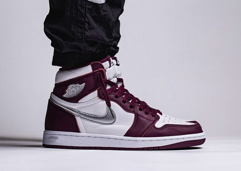 Air Jordan 1 High OG,AJ1,Borde 上脚图来了!经典波尔多配色 Air Jordan 1 确定年底发售! Air Jordan 1 High OG,AJ1,Borde 上脚图来了!经典波尔多配色 Air Jordan 1 确定年底发售!